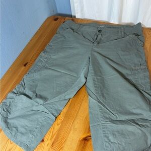 Caslon Olive Green Casual Pants